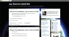 Desktop Screenshot of jaygarmon.net