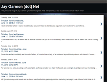 Tablet Screenshot of jaygarmon.net